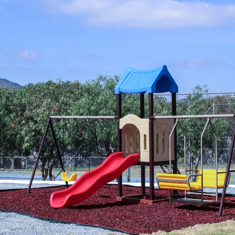 Patio de juegos del Colegio Everest Zacatecas